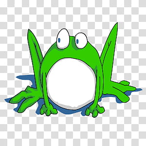 Popular Sites Sykons, green and white frog art transparent background PNG clipart