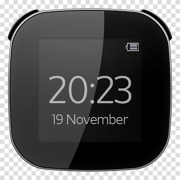 Sony Ericsson Xperia X, black digital clock transparent background PNG clipart