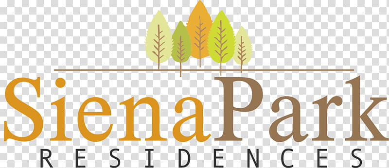 Park, Logo, Siena Park Residences, Line, Text, Yellow, Commodity transparent background PNG clipart