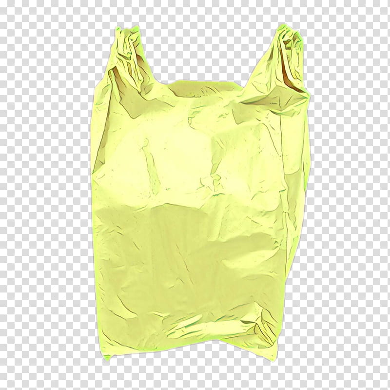 green yellow outerwear bag, Cartoon transparent background PNG clipart