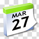 WinXP ICal, March  calendar art transparent background PNG clipart