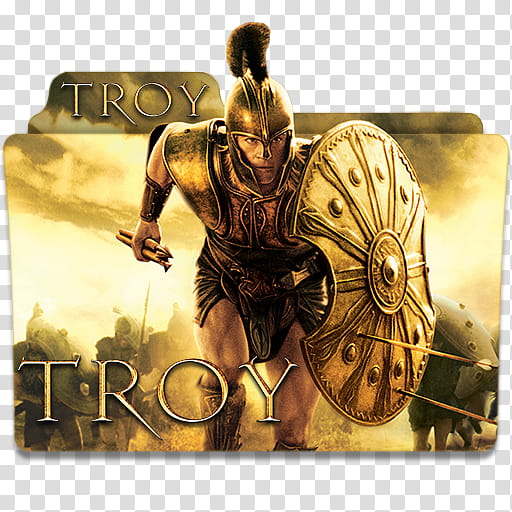Troy  Folder Icon, Troy, Troy movie file folder transparent background PNG clipart