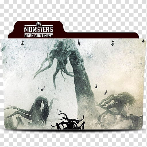 Monsters Dark Continent Folder Icon, Monsters Dark Continent transparent background PNG clipart