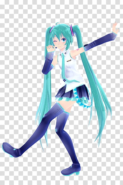 MMD Tda Miku transparent background PNG clipart