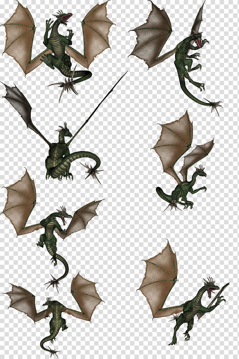 Dragon , green flying dragon transparent background PNG clipart