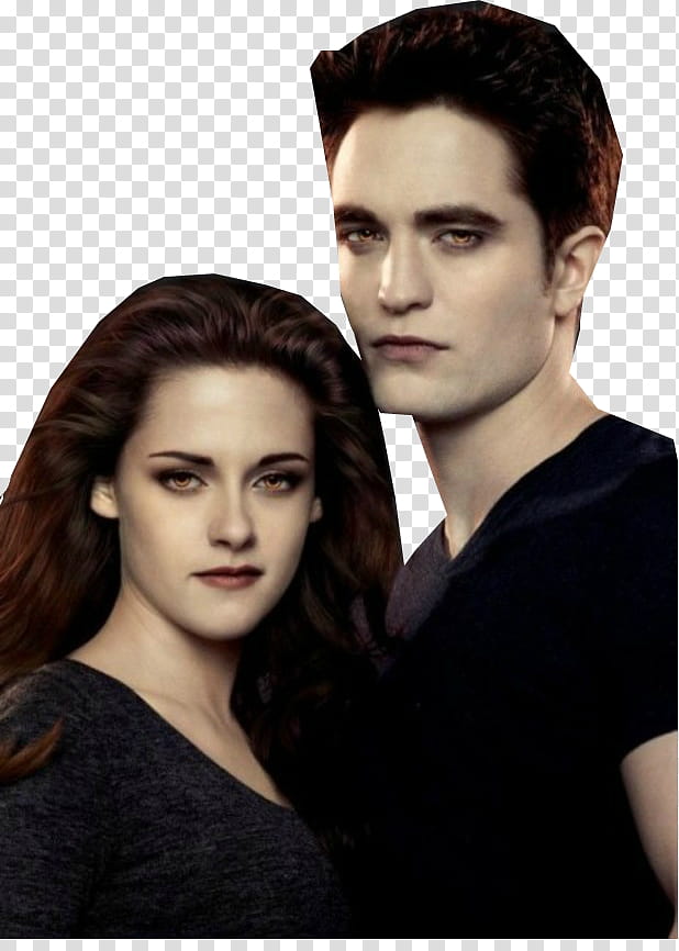 Breaking Dawn , Kirsten Stewart and Robert Pattinson transparent background PNG clipart