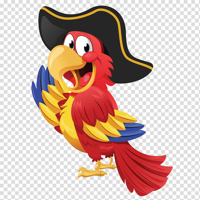 Pirate, Parrot, Bird, Pirate Parrot, Piracy, Parakeet, Cartoon, Animation transparent background PNG clipart
