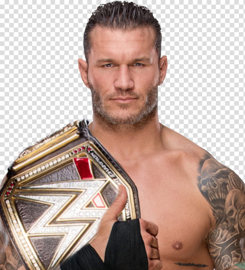 Randy Orton  WWE Champion transparent background PNG clipart