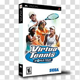 PSP Games Boxed  , Virtua Tennis World Tour transparent background PNG clipart