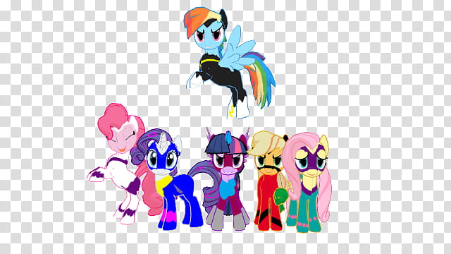 MMD Power Ponies () transparent background PNG clipart