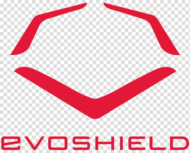 Red, Evoshield, Evoshield Adult Evocharge Batters Elbow Guard, Baseball, Logo, Sports, Black, Line transparent background PNG clipart