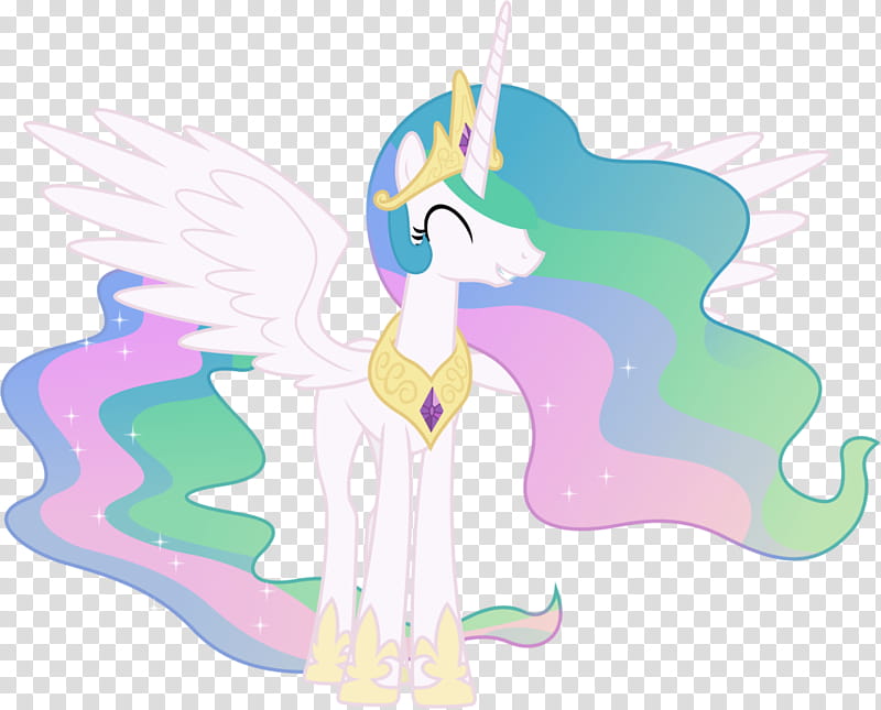 Grinning Princess Celestia (), unicorn sketch transparent background PNG clipart