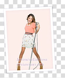 Martina Stoessel en Violetta transparent background PNG clipart