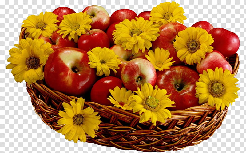 Apple Honey, Basket, Apple Feast Of The Saviour, Eating, Savior Of The Honey Feast Day, Flower, Natural Foods, Gift Basket transparent background PNG clipart