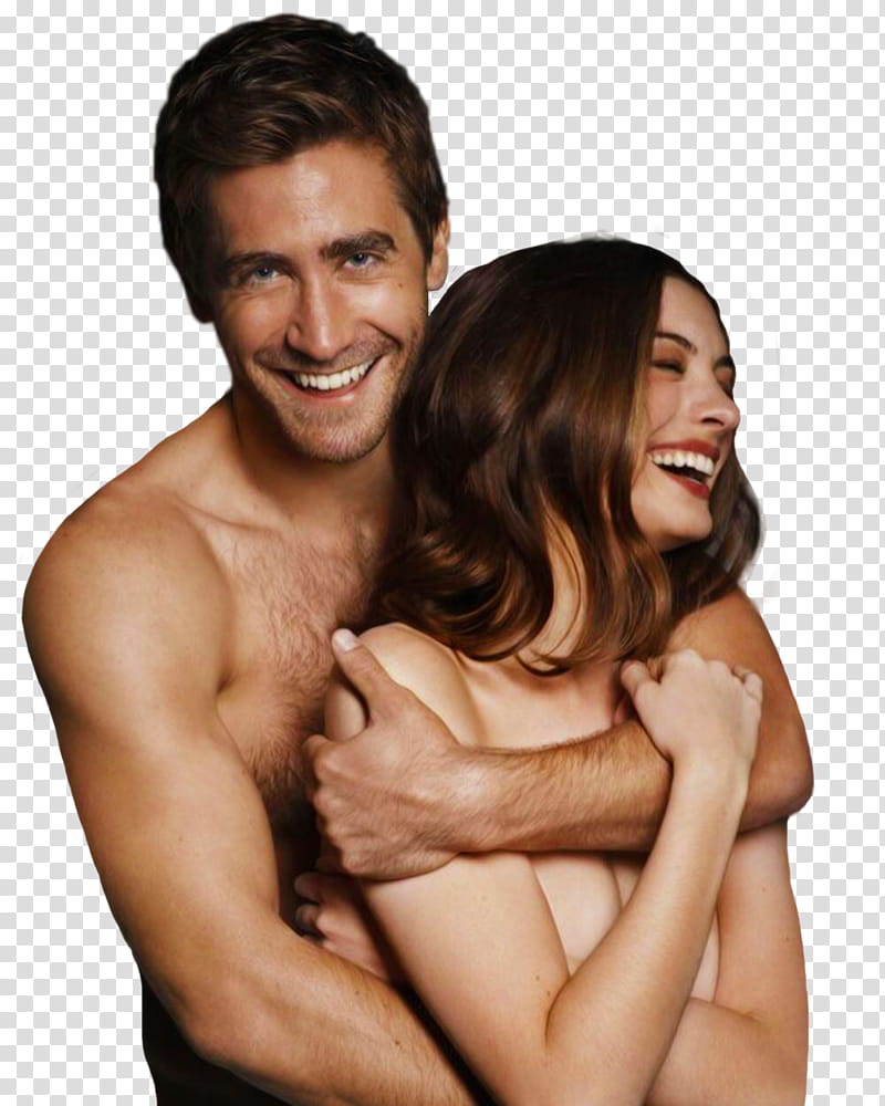 JAKE GYLLENHAAL AND ANNE HATHAWAY, () transparent background PNG clipart