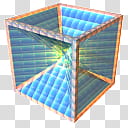 Midnight Aqua Quad Cube Icons, QC_JYJW__x transparent background PNG clipart