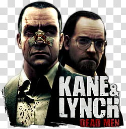 Kane and Lynch Dead Men Icon, Kane & Lynch transparent background PNG clipart