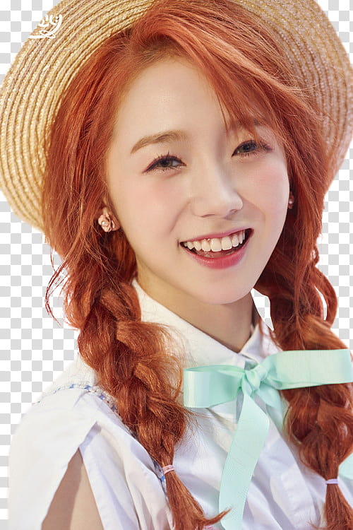 COSMIC GIRLS WJSN Happy Moment, woman wearing sun hat transparent background PNG clipart