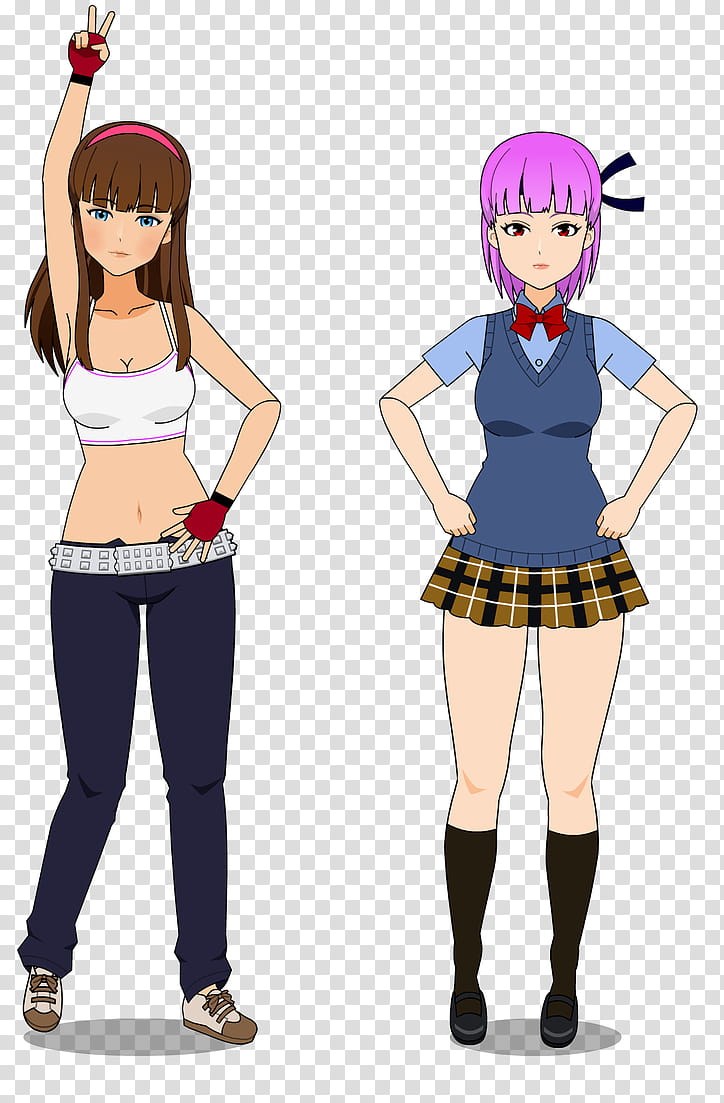 Kisekae, Hitomi And Ayane transparent background PNG clipart