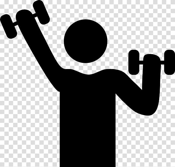 Fitness, Exercise, Physical Fitness, Exercise Equipment, Silhouette, Endurance, Dumbbell, Text transparent background PNG clipart