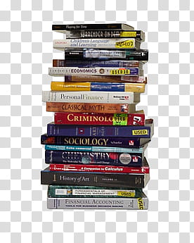 , stack of books transparent background PNG clipart