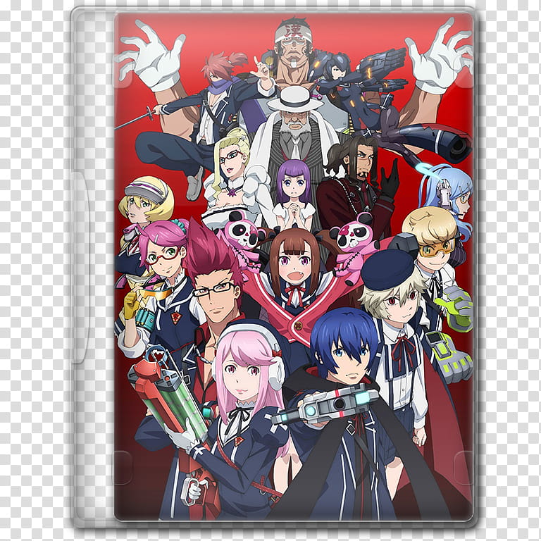 Anime  Spring Season Icon , Gunslinger Stratos, v, anime show characters movie transparent background PNG clipart