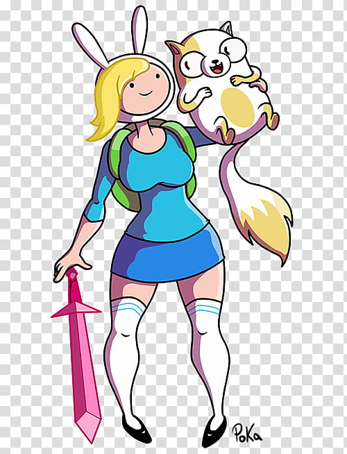 Nuevo de nes fionna y cake, Adventure Time cartoon character illustration  transparent background PNG clipart