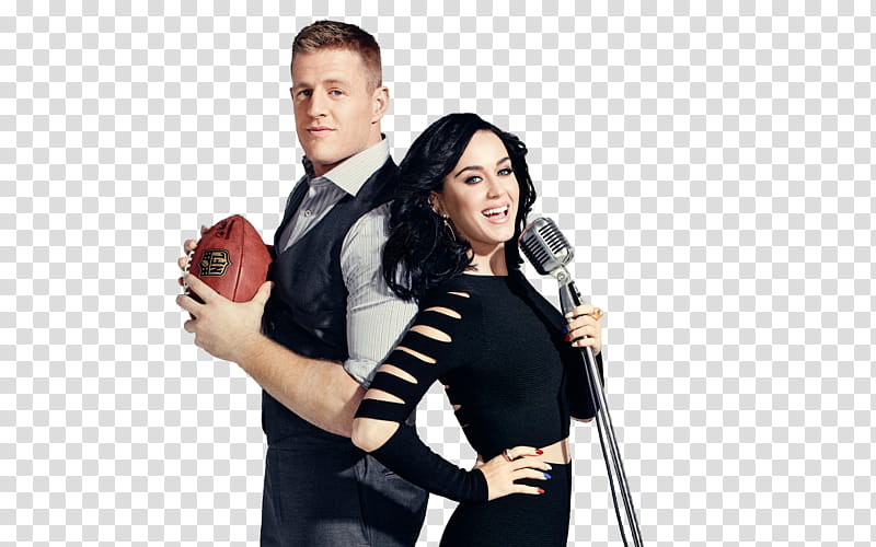 Katy Perry and JJ Watt , cecniwal () transparent background PNG clipart