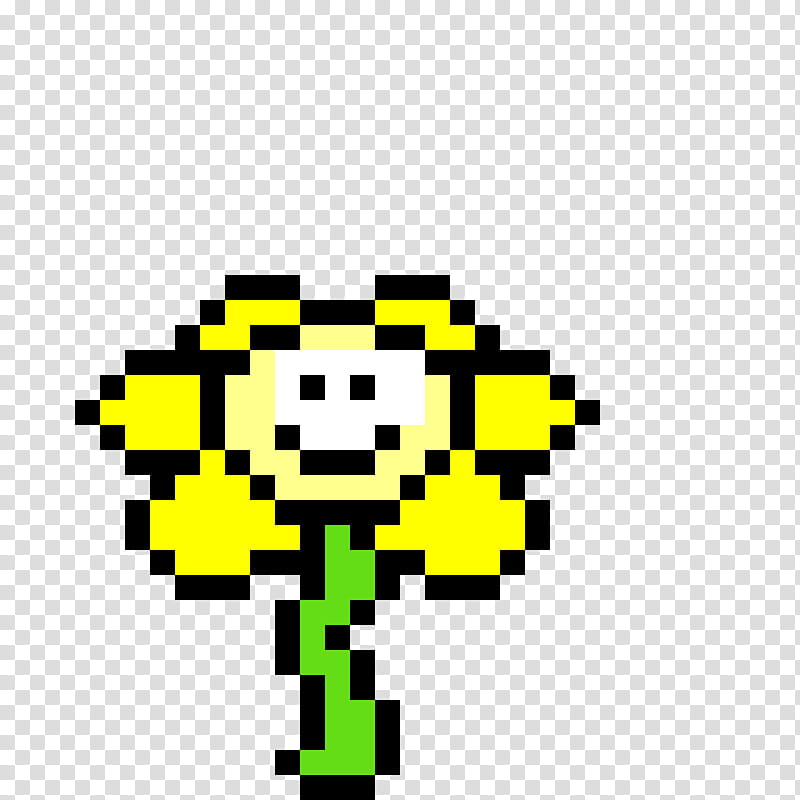 Pixel Art Smiley Undertale Flowey Sprite Video Games Earthbound Toriel Fan Art Transparent Background Png Clipart Hiclipart - roblox pixel art others transparent background png clipart pngguru