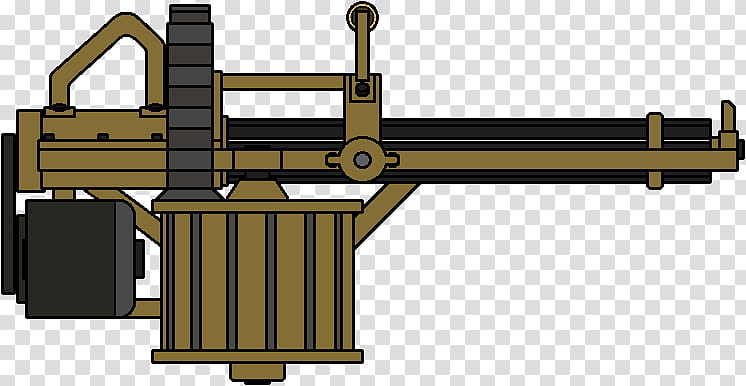 Walfas Custom, TF Brass Beast, yellow and gray lathe machine illustration transparent background PNG clipart