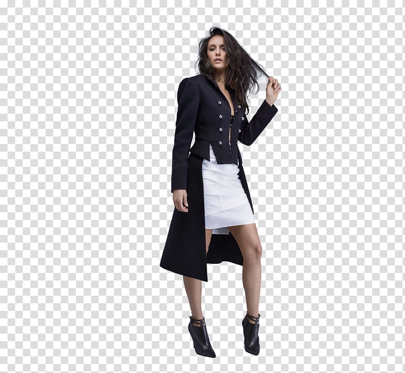 ft Nina Dobrev transparent background PNG clipart