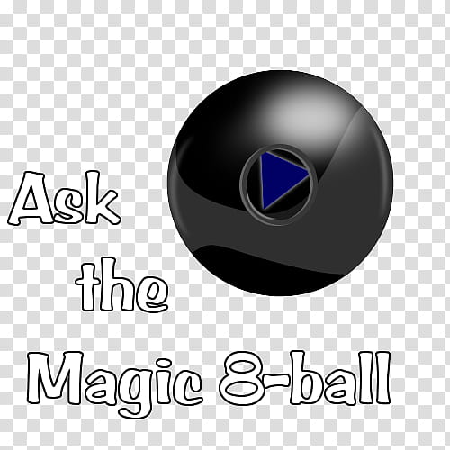 Ask the Magic  ball transparent background PNG clipart