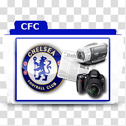 Colorflow Chelsea FC Folders, Objectdock_ChelseaFiles transparent background PNG clipart