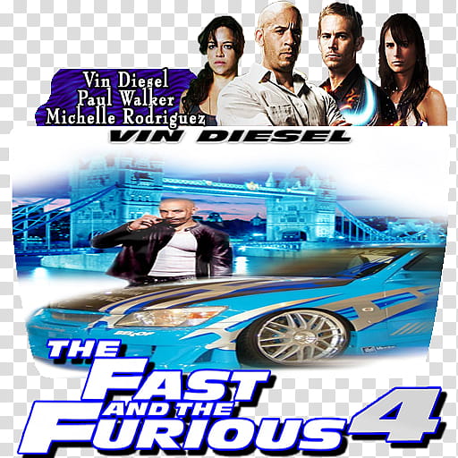Movie Icon , The Fast and the Furious , London Pursuit () transparent background PNG clipart