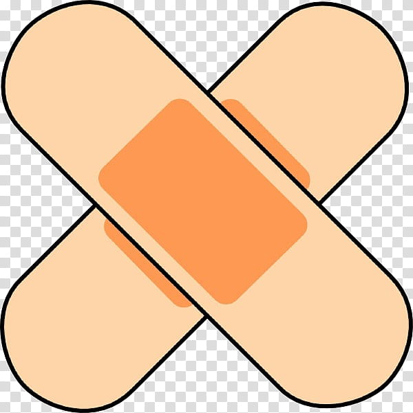 Web Design, Bandaid, Adhesive Bandage, First Aid, Hivaids, Document, Orange, Line transparent background PNG clipart