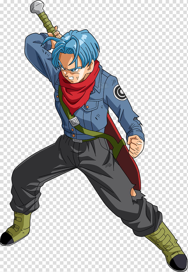 Trunks del Futuro Dragon Ball Super transparent background PNG