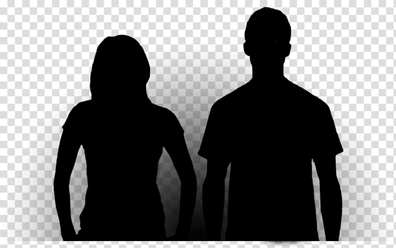 Shoulder Silhouette, Sleeve, Human, Behavior, Standing, Blackandwhite, Shadow, Gesture transparent background PNG clipart