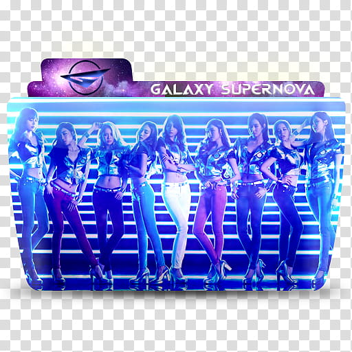 SNSD Galaxy Supernova Folder Icon , Galaxy , Galaxy Supernova SNSD printed file icon transparent background PNG clipart