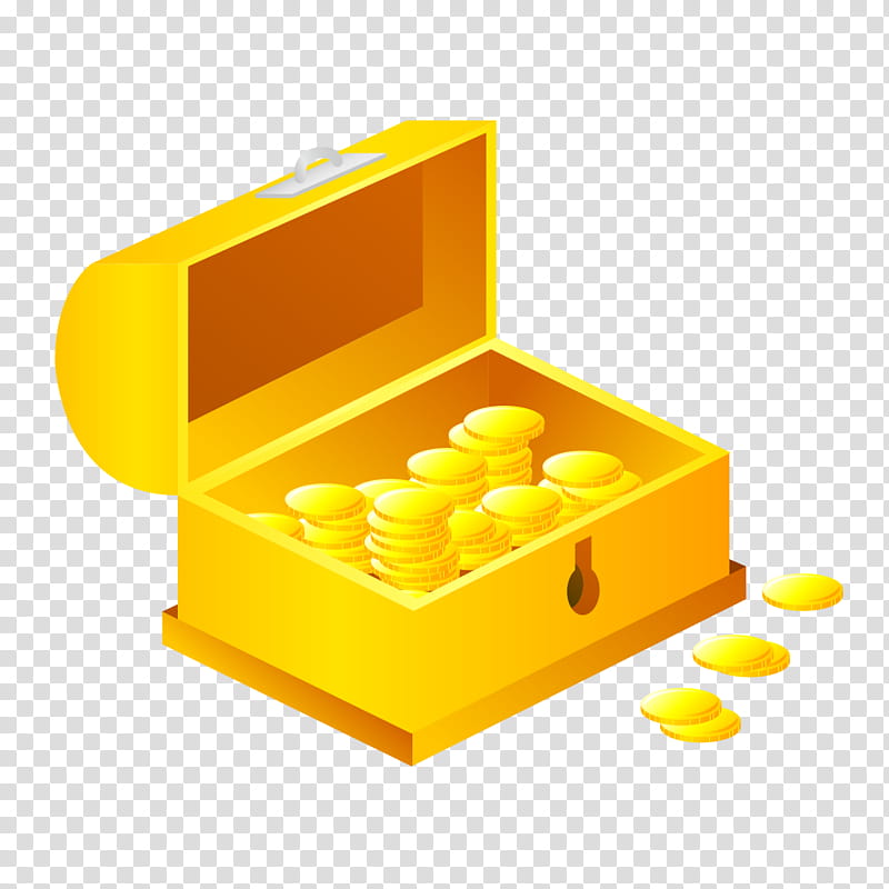 Gold Drawing, Box, Treasure, Yellow, Jewellery, Cartoon, Pill, Lego transparent background PNG clipart