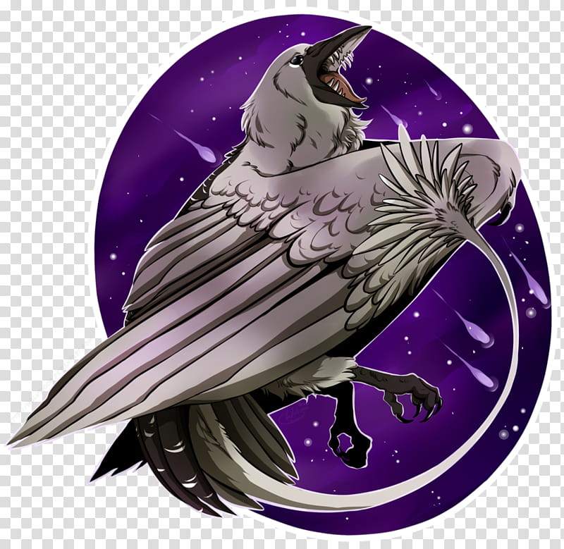 Cartoon Bird, Beak, Purple, Violet, Wing, Raven transparent background PNG clipart