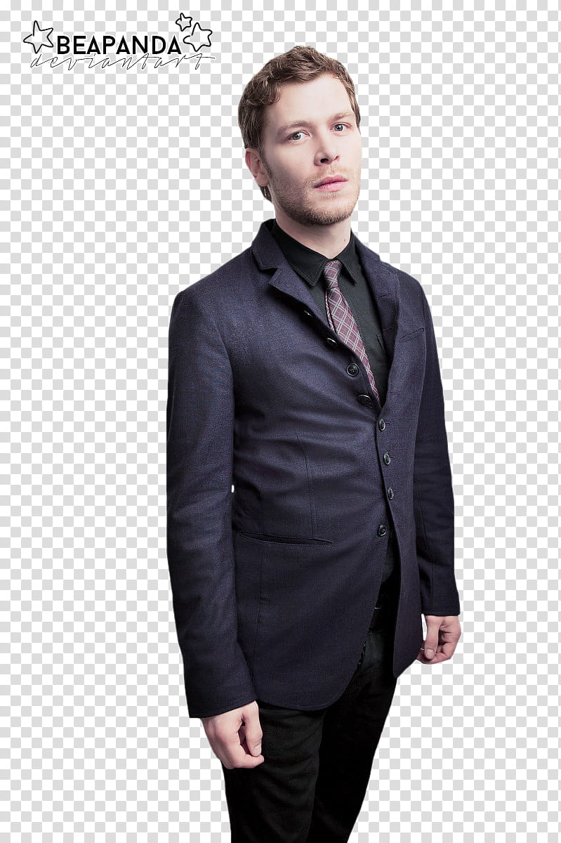 Joseph Morgan, man in suit transparent background PNG clipart