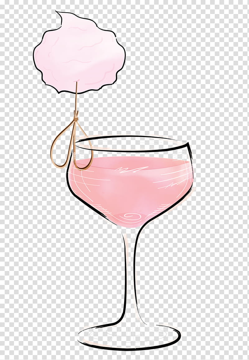 Wine glass, Pink, Drink, Drinkware, Stemware, Pink Lady, Rose, Alcoholic Beverage transparent background PNG clipart
