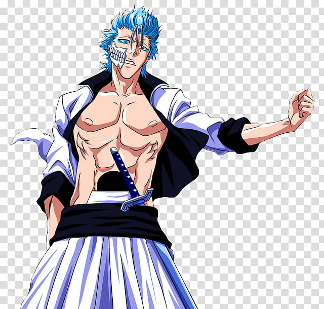 GRIMMJOW BLEACH, Bleach Grimjaw transparent background PNG clipart