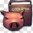 Buuf Deuce , Swine Cookbook icon transparent background PNG clipart