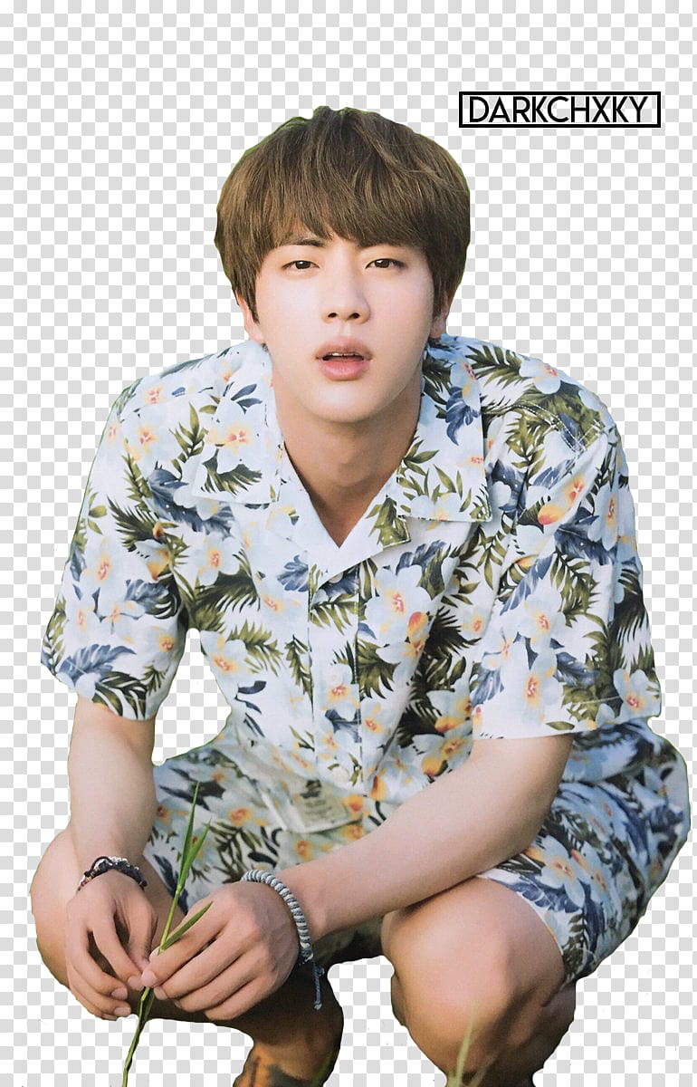 BTS Jin transparent background PNG clipart