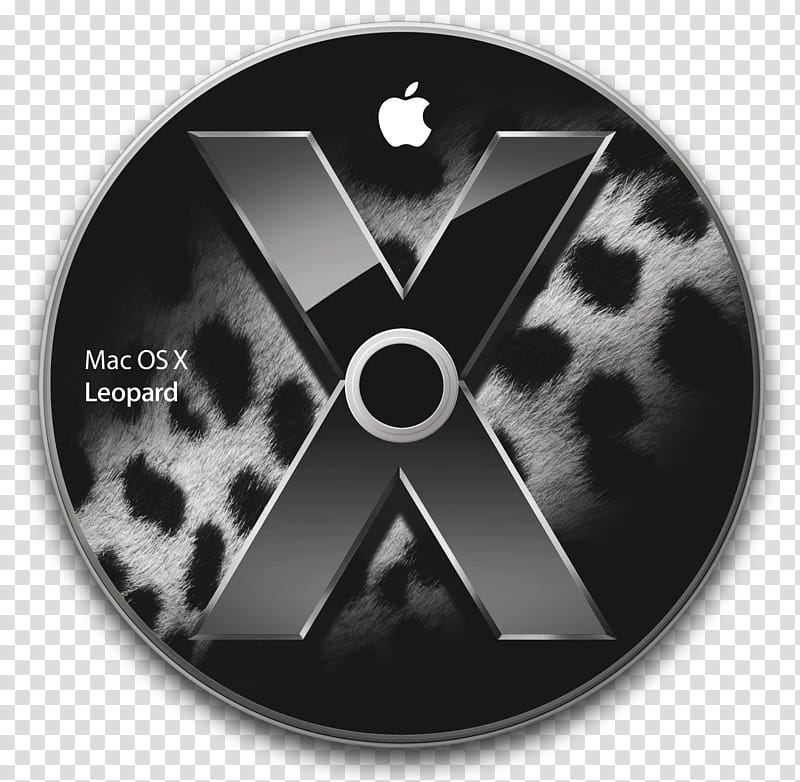 Big Mac OS X Icons, Extra Leopard Disk transparent background PNG clipart