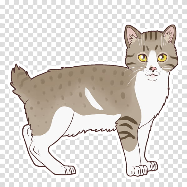 Cartoon Cat, American Shorthair, American Wirehair, California Spangled, Ocicat, Manx Cat, European Shorthair, Sokoke transparent background PNG clipart