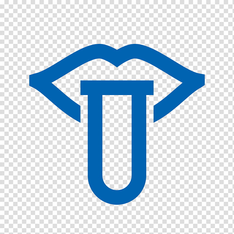 Saliva Blue, Saliva Testing, Speicheltest, Tongue, Text, Logo, Line, Area transparent background PNG clipart
