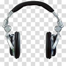Audifono, grey and black wireless headphones transparent background PNG clipart