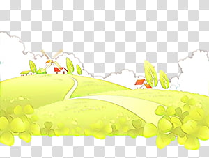 yellow plant transparent background PNG clipart thumbnail